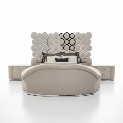 Schlofkummer Bett 2x Nuetsdëscher Luxus Better Set Komplett Design Miwwelen