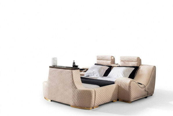 Duebëlbett Luxus Duebëlbett modernt Design Bettgestell Bettgestell Better