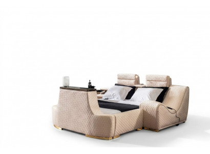 Duebëlbett Luxus Duebëlbett modernt Design Bettgestell Bettgestell Better