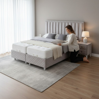 Better Duebelbett Hotel Bettgestell Duebel Holz Miwwel Bett Polster Luxus Design