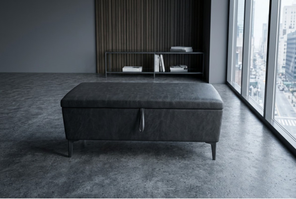 Gepolsterten Hocker Fousshocker Bäistellhocker Ottomane Chaiselongue Sëtzbank