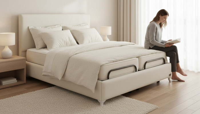 Luxus Schlofkummer Bett Duebelbett Holz Polster Better Duebel Bettrahmen Modern.