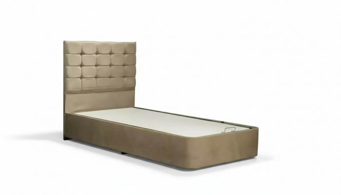 Luxuriéist Designerbett mat Matratz vun engem europäeschen Miwwelproduzent fir Schlofzëmmer