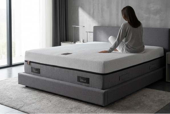 Héichwäerteg Hotel King-Size Matratz 25cm Extra Déck Matratz 160x200cm