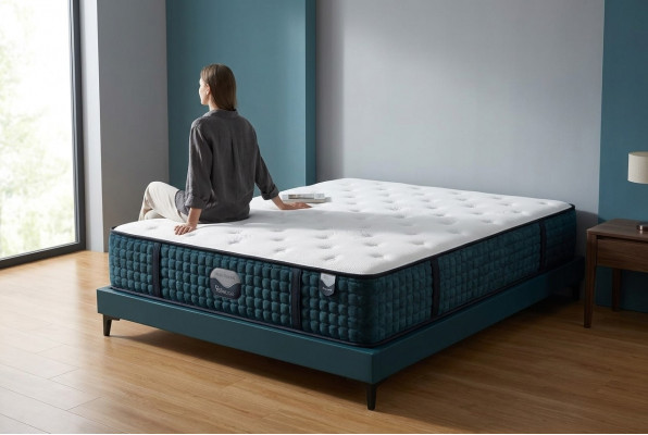 Kingsize Matratzedäischter Luxus Matratzeg 200x200cm 50cm grouss Orthopädesch