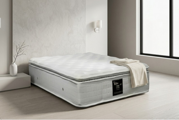 Héichwäerteg Hotel Kingsize Matratz 25cm Extra Déck Matratz 200x200cm