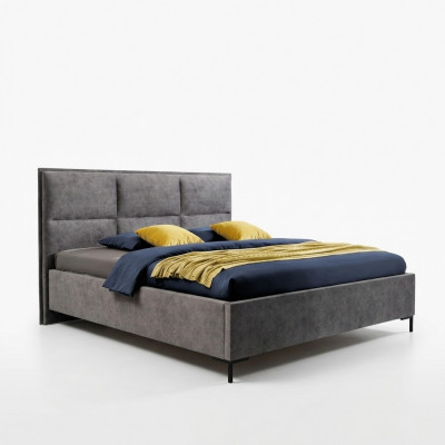Schlofzëmmer Set Gro Bett Elegant 2x Nuetsdëscher Komplett Set Schéin 3 Deeler.