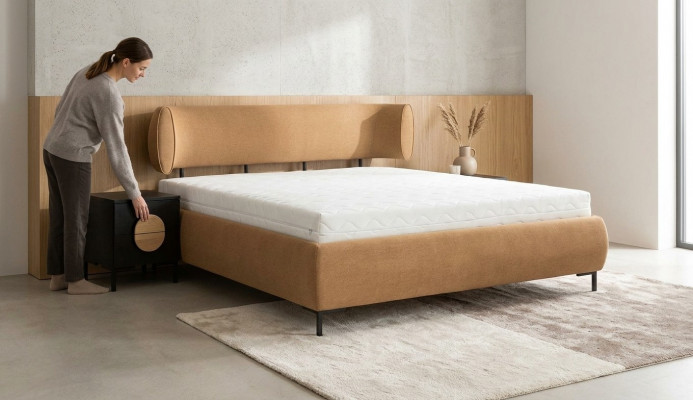 Nuetsdësch Grom Schlofzëmmer Eleganten Dësch Luxus Holz Miwwel Säitedësch