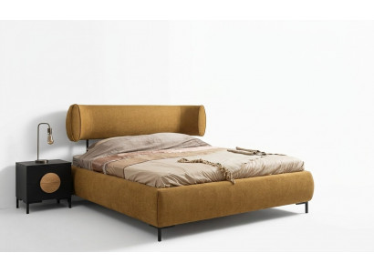 Bett Giel Schéint Design Modern Schlofzëmmer Duebel Better Elegante Miwwelen