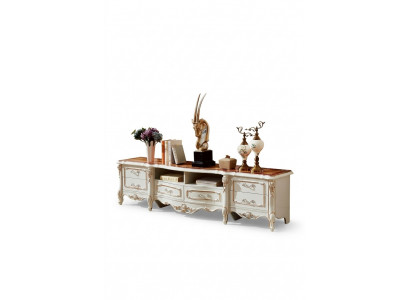 Barock Sideboard Schaf Regal Schief Möbel Fernsehsockel Kommode