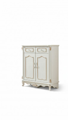 Kommod Wäiss Schlofzëmmer Elegant Design Klassesch Kommod Luxus Holz Nei