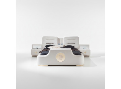 Duebelbett Better Modern Luxus Hocker Multifunktioun Bett Design Samt