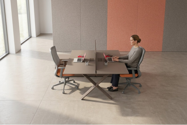 Holzmiwwelen Aarbechtsdësch Büro Dësch Schreifdëscher Modern Büro Ariichtung Nei