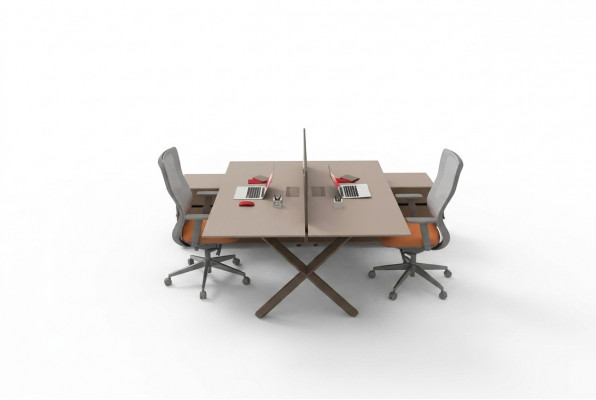 Holzmiwwelen Aarbechtsdësch Büro Dësch Schreifdëscher Modern Büro Ariichtung Nei