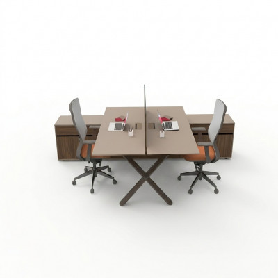 Bürosdëscher Aarbechtsplazemöbel Grouss Aarbechtszëmmer Modern Büro-Miwwelen Holz