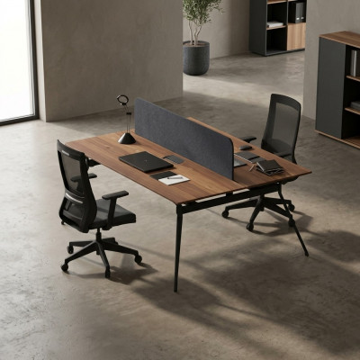 Computerdësch Laptopdësch Bureaudësch Schafplatte Büroaarbechtsplaz