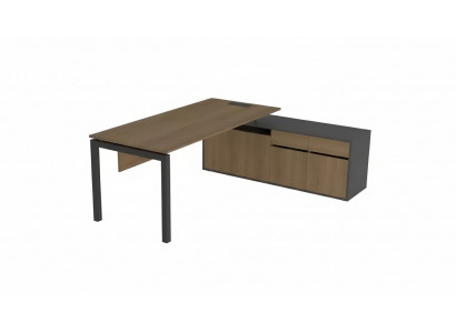 Eckschreibtisch Bürosmiwwel Büro Dësch Luxus Modern Designer Miwwel Dëscher