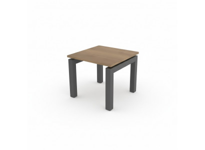 Rechteckegen klenge Salontësch Designe Bäihëlleftësch Luxus Holzméiwel