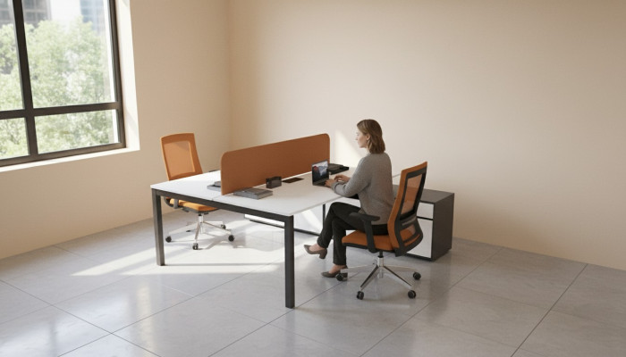 Groussen Aarbechtsdësch Büro Miwwelen Aarbechtszëmmer Ariichtung Luxus Design