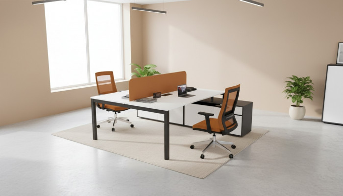 Groussen Aarbechtsdësch Büro Miwwelen Aarbechtszëmmer Ariichtung Luxus Design