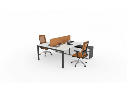 Groussen Aarbechtsdësch Büro Miwwelen Aarbechtszëmmer Ariichtung Luxus Design