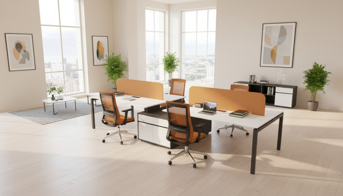 Aarbechtsdësch Grupp Büro Miwwelen Aarbechtsdësch Schreifdëschmiwwelen fir Computer