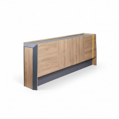 Modern Holzkommode Sideboard Bürosmiwwel Highboard Schief Luxus Miwwelen