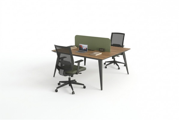 Büromiwwelen Aarbechtsdëscher Modern Schrëftmiwwelen Eckscrëifter Holz