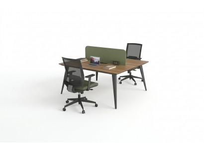 Büromiwwelen Aarbechtsdëscher Modern Schrëftmiwwelen Eckscrëifter Holz