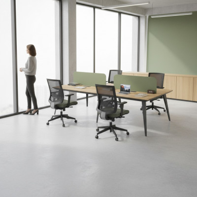 Groussen Bureau-Dësch Büro Miwwelen Luxus Modernen Design Dëscher Büro