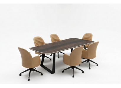 Bürosmoebelen Dëscher Design Versammlungs Konferenzdëscher Ariichtung Dësch