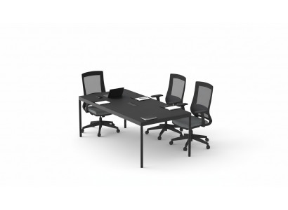 Bürosdëscher Modern Holzmiwwelen Konferenztëscher Reuniounsdësch Bürosmiwwelen