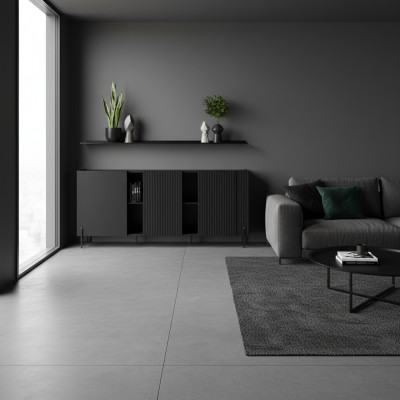Modern Bürokommode Säitestéck Luxus Bürosmiwwel Lowboard Holzmobilar Nei