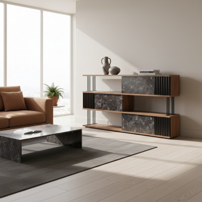 Akteschaf Regal Holz Design Nei Schaf Büro System Miwwel Ariichtung