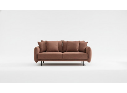 Wunnzëmmer Sofa Canapé Miwwelen Ariichtung Canapé brong Sofanen Canapéë nei