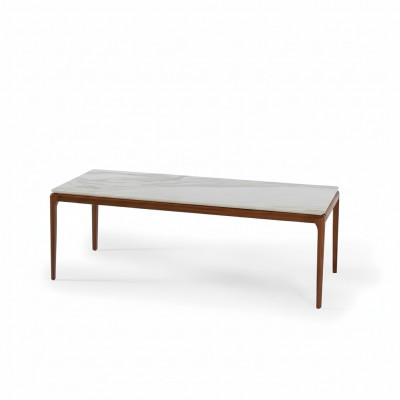 Modernen Dësch Wunnzëmmerdësch Couchtisch Kaffisdësch Designer brong
