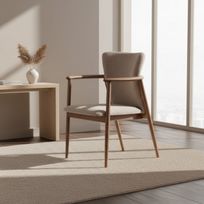 Iesszëmmer Stull Design Polster Stoff Textil Stil Moderne Lehnstull Fauteuil