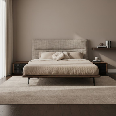 Modern Loft Design Schlofzëmmer Bett Design Luxus Better Polster Stil Miwwelen Nei gro