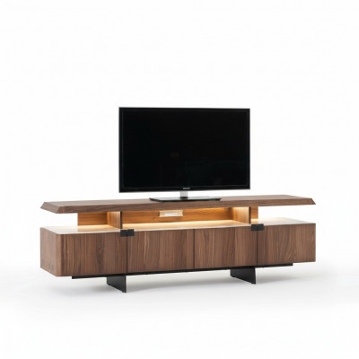 Luxus Lowboard RTV Regal Säitendësch TV Fernsee Stänner Schaf Miwwel