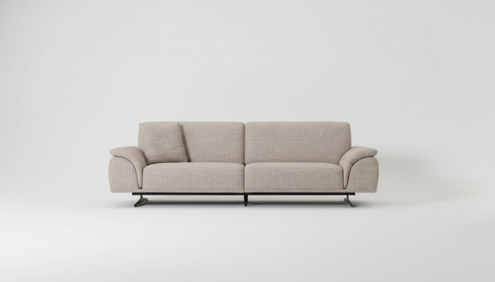 Wunnenzëmmer Sofa 3 Sëtz Design Luxus Polster Canapé Modern Sofas 250cm