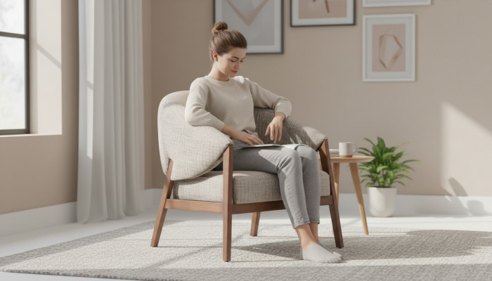 Luxus Wunnlandschaft Sessell Canapé Polster Textil Canapéen Design Gro.