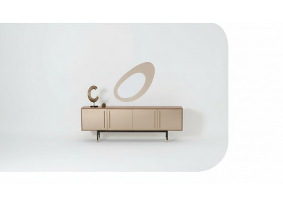 Wunnzëmmer Spigel Anrichte Schaf Edel Design Holz 2t. nei Luxus