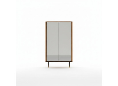 Vitrine Glas Bar Schaf Haus Schief Wand Regal Holz Wunnzëmmer