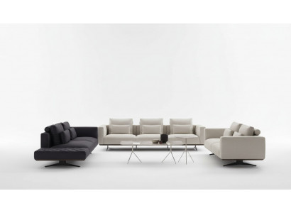 Soffagarnitur 4 3 1 Textil Designer 2x Couchtisch Soffa Couch Polster 5tlg.
