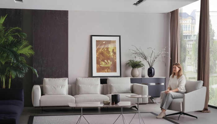 Sofagarnitur 4 1 2x Dësch fir d'Iesszëmmer Designer Canapéen Couchen Polster Sofas Modern