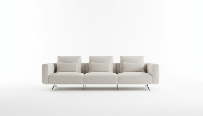 Sofagarnitur 4 1 2x Dësch fir d'Iesszëmmer Designer Canapéen Couchen Polster Sofas Modern