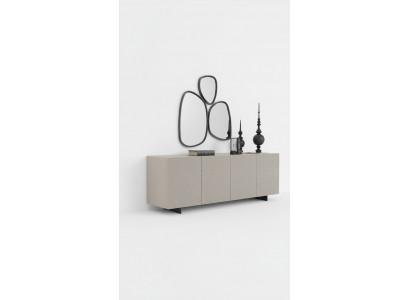 Wunnzëmmer Spigel Kommod Schaf Edele Design Luxus 2-Stéck. nei Beige