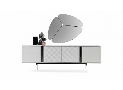 Moderne Wunnzëmmer Spigel Kommode Schaf Edel Design Luxus nei Gro 2tlg.