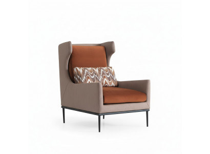 Wunnzëmmer Fauteuil Couch Polster Design Textil 1 Sëtz Couchen Polster.
