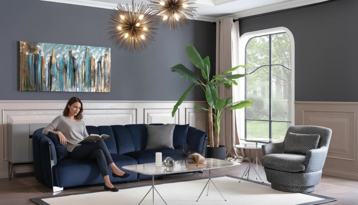 Sofagarnitur 4+1 Sëtz Couchtisch Sofa Sessel Sëtz Luxus Set 3 Stéck nei